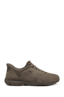 Geox Men Mink U Nebula 2.0 Plus Lace-Up Suede Leather Casual Shoes | Derimod