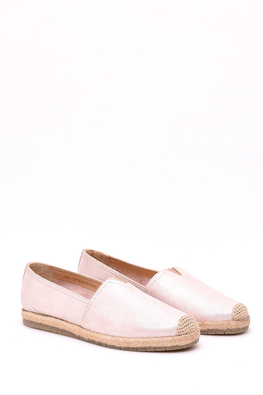 Women's Leather Espadrille Shoes