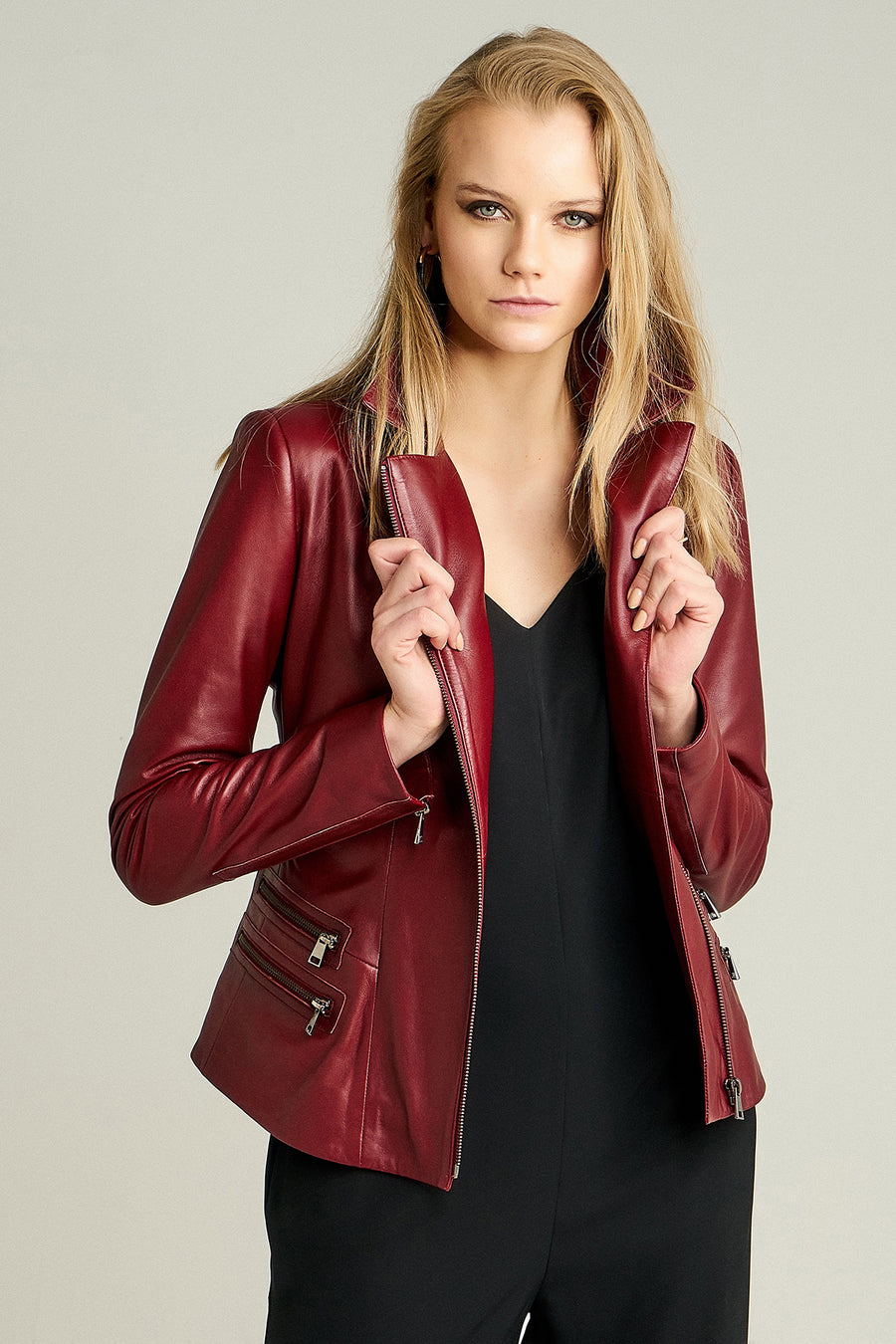Rina Women's Leather Jacket