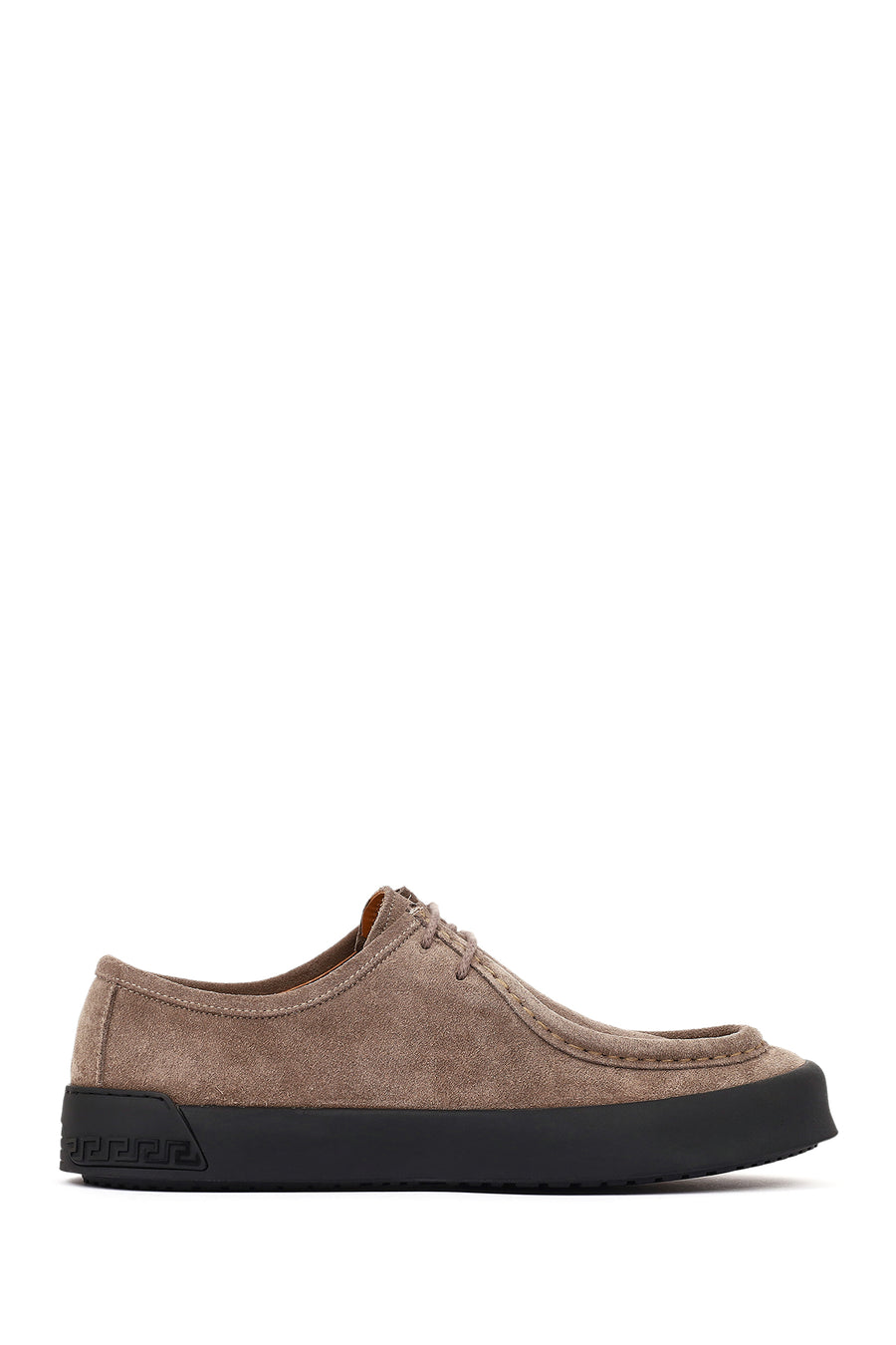 Men's Mink Lace-Up Suede Leather Casual Shoes 25WFD655210 | Derimod