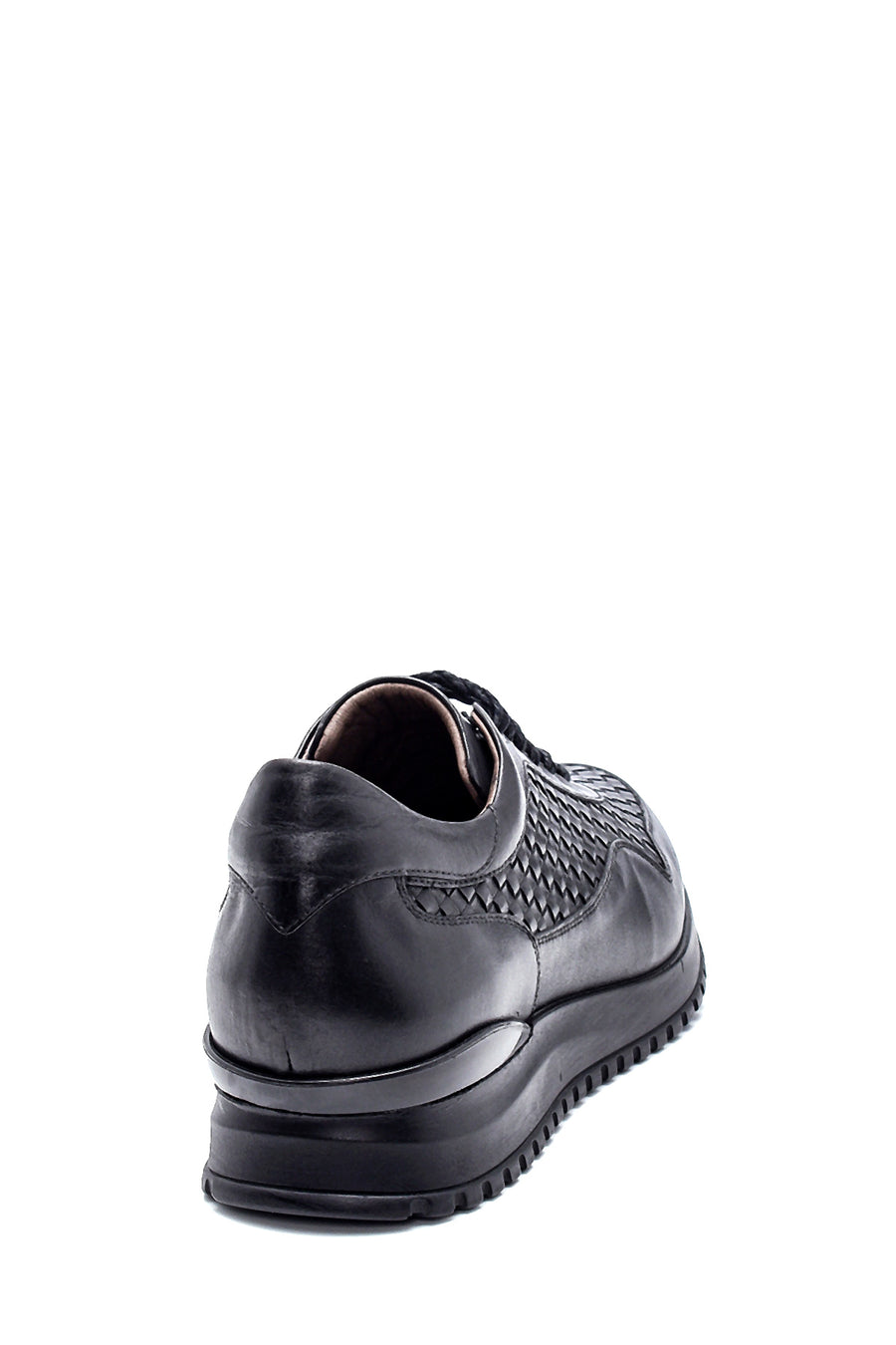 Men's Leather Braided Sneaker