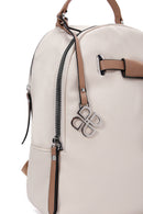 Women's Cream Backpack | Derimod