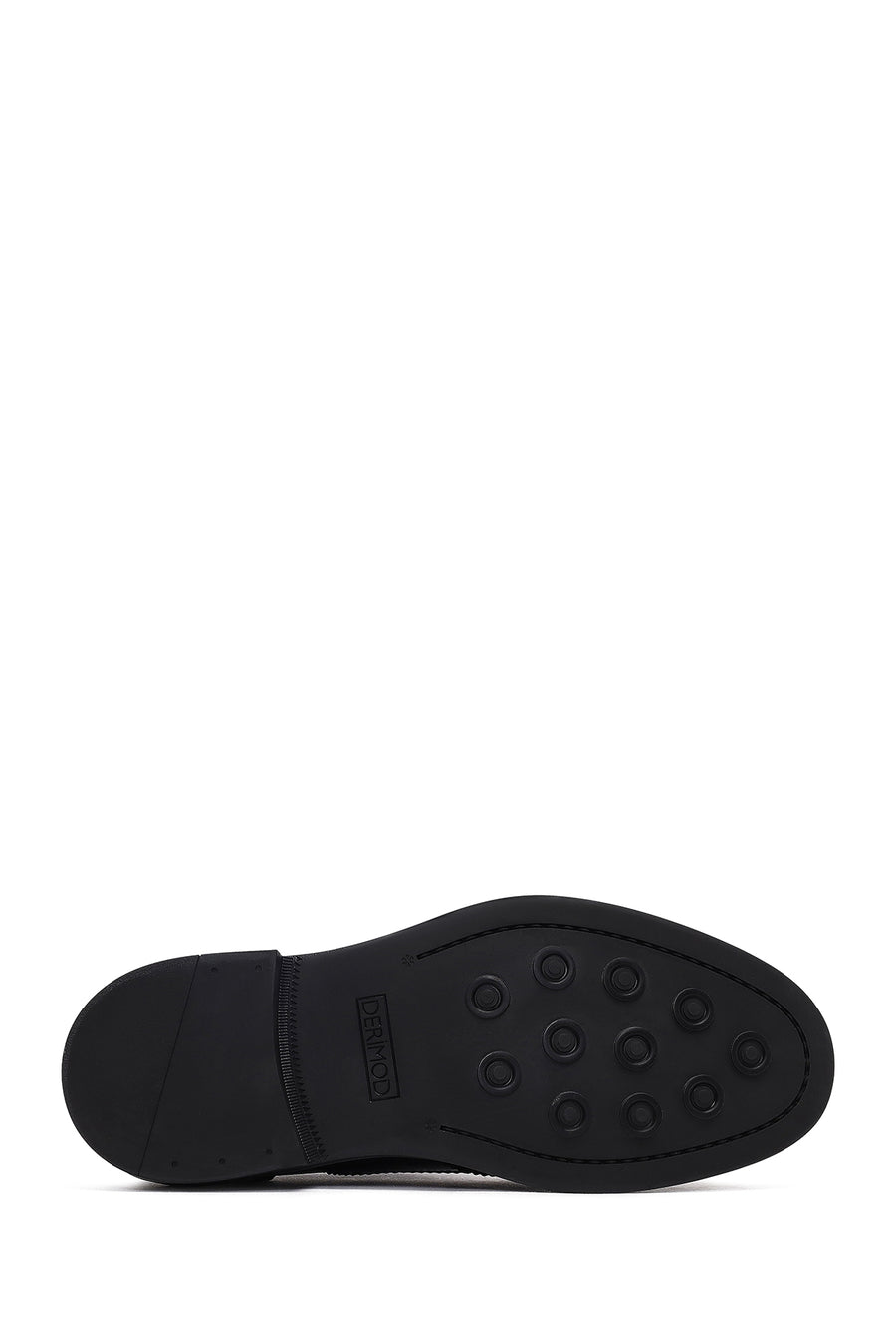 Men's Black Lace-up Leather Casual Shoes