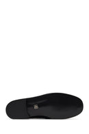 Kadın Bordo Rugan Deri Loafer | Derimod