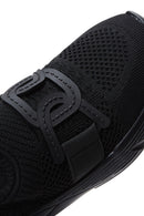 Women's Black Fabric Sneaker | Derimod