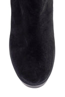 Women's Suede Heeled Boots | Derimod