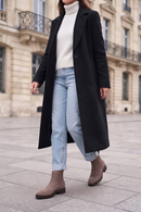 Woman Mink Suede Leather Chelsea Boots | Derimod