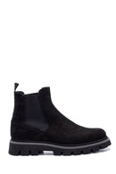 Men's Leather Nubuck Chelsea Boots | Derimod