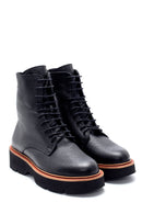 Women's Leather Zipper Detailed Boots | Derimod