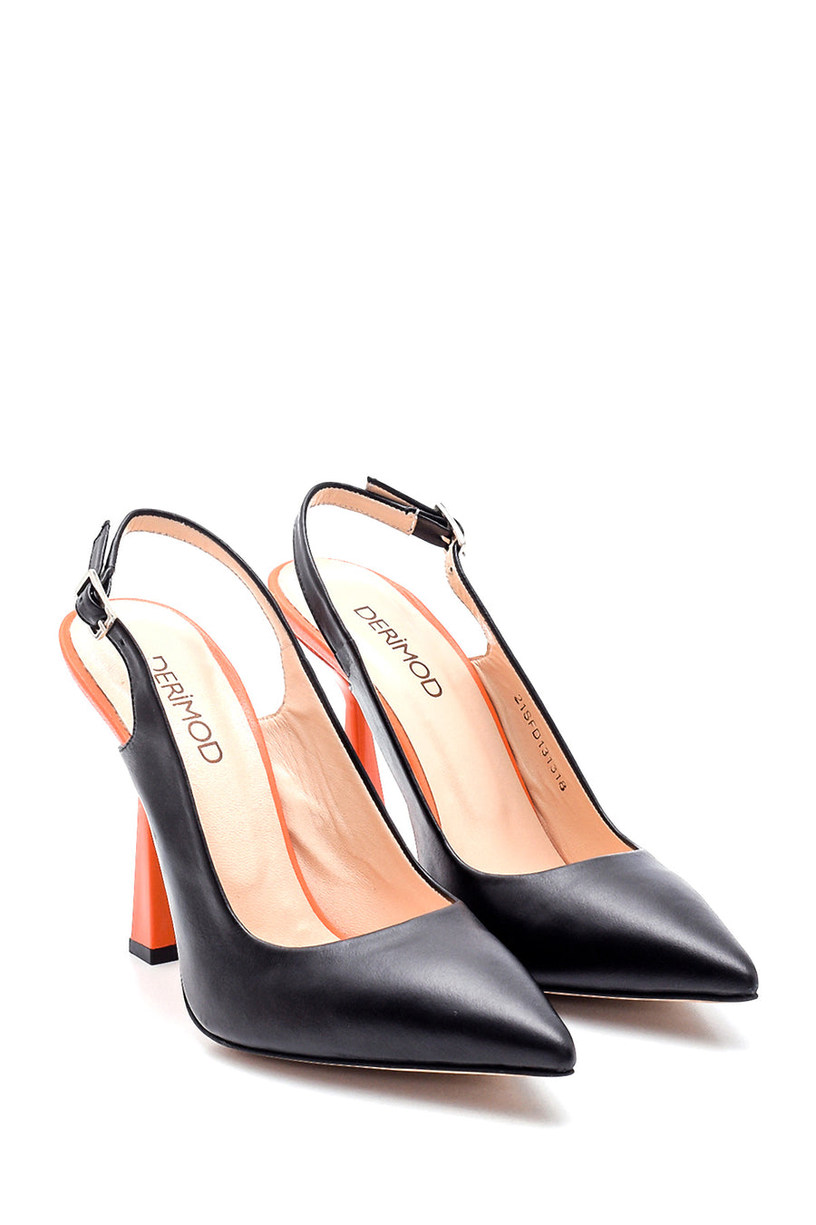 Women's Leather Heeled Shoes