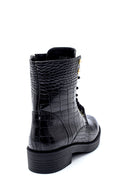 Women's Crocodile Patterned Boots | Derimod