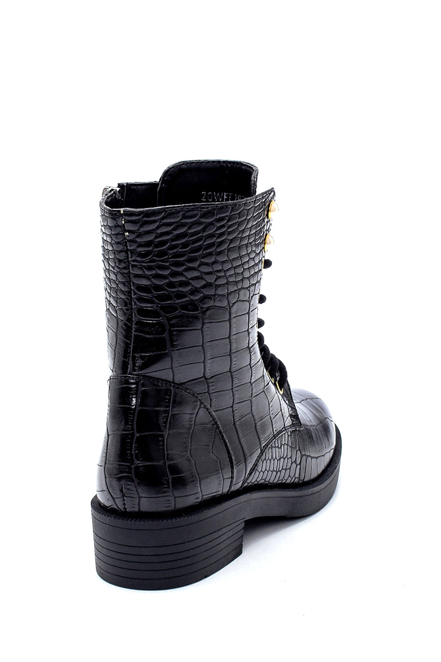 Women's Crocodile Patterned Boots
