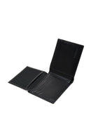 Men's Black Leather Wallet | Derimod