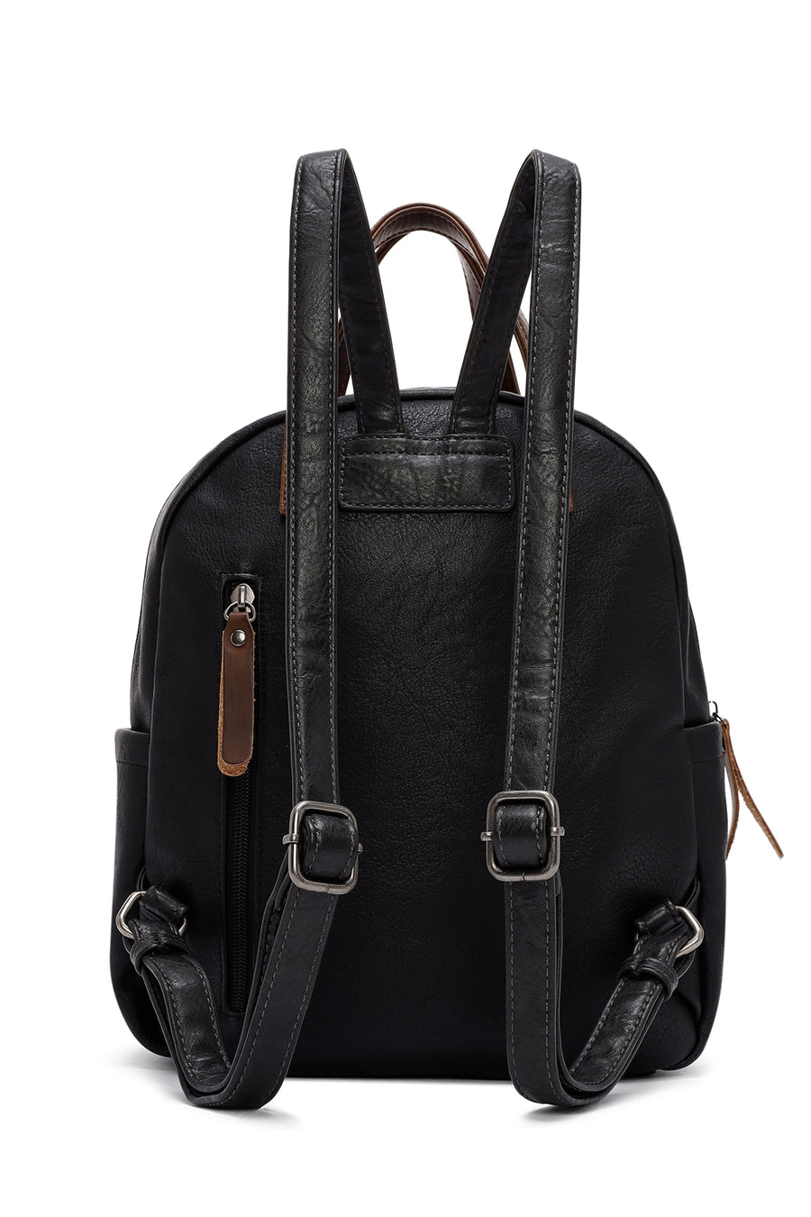 Women's Black Casual Backpack