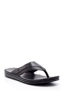 Men's Leather Slippers | Derimod