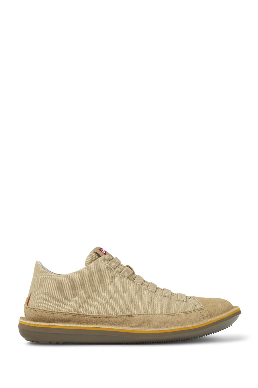 Camper Men's Beige Beetle Nubuck Leather Sneaker 36791 | Derimod
