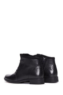 Women's Black Leather Casual Boots | Derimod