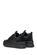Geox Kadın Siyah Spherica Actif X2 Abx Bağcıklı Waterproof Sneaker | Derimod