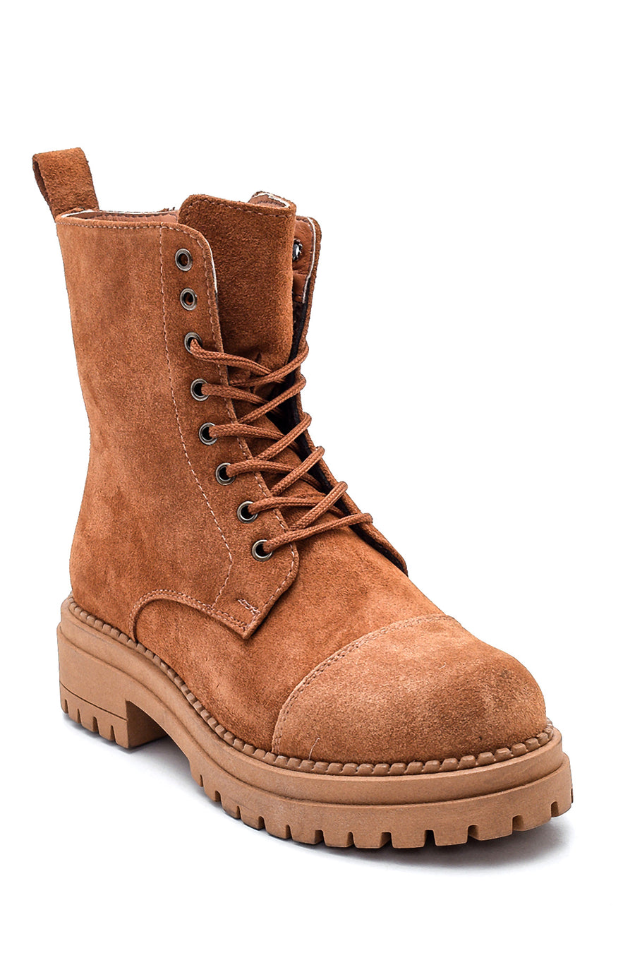Women's Leather Suede Boots