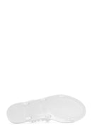 Women's White Jelly Sandals | Derimod