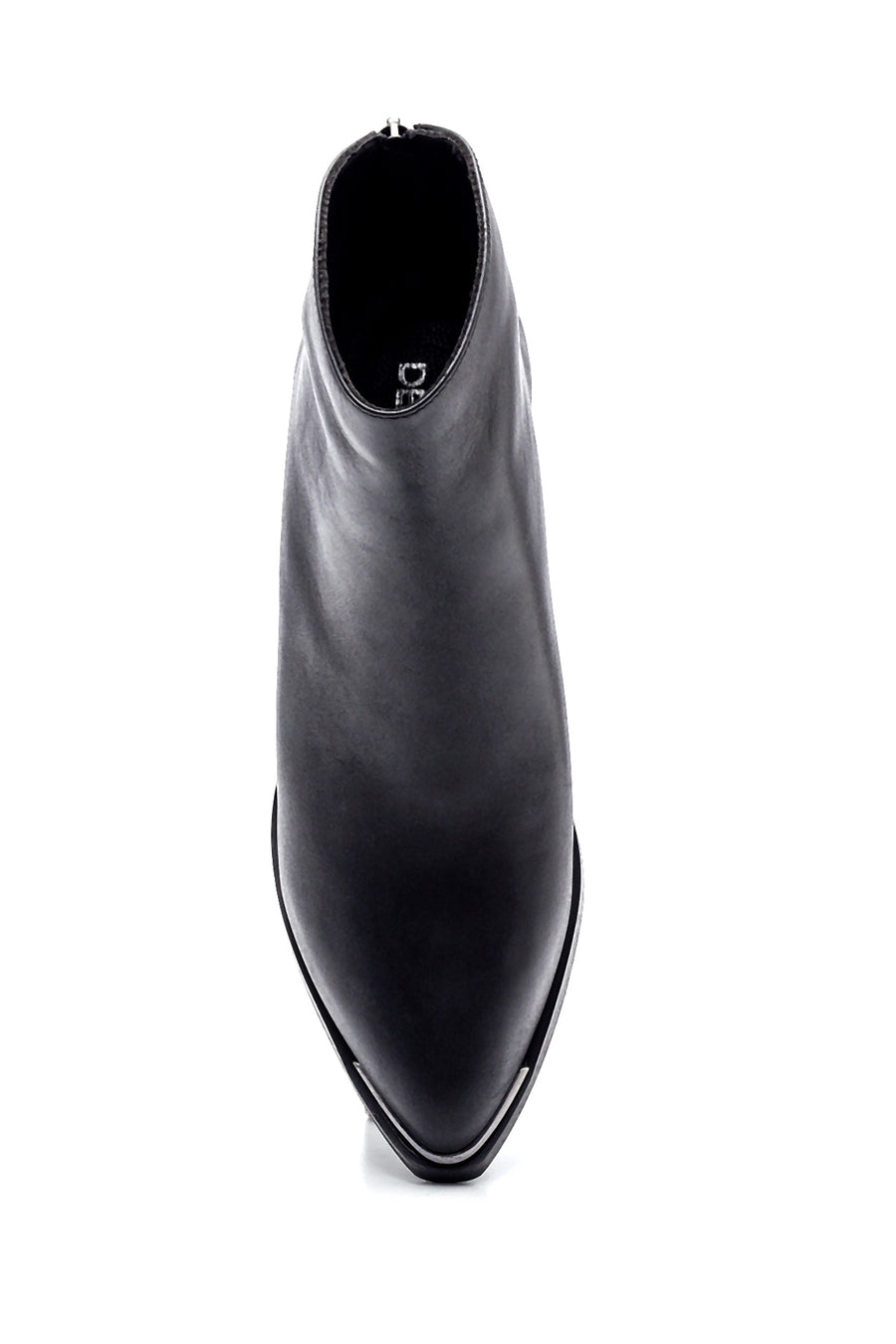 Women's Leather Classic Mid Heel Boots