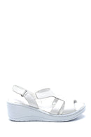 Women's Comfort Wedge Heel Leather Sandals | Derimod