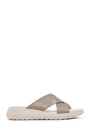 Women's Gold Comfort Slippers | Derimod