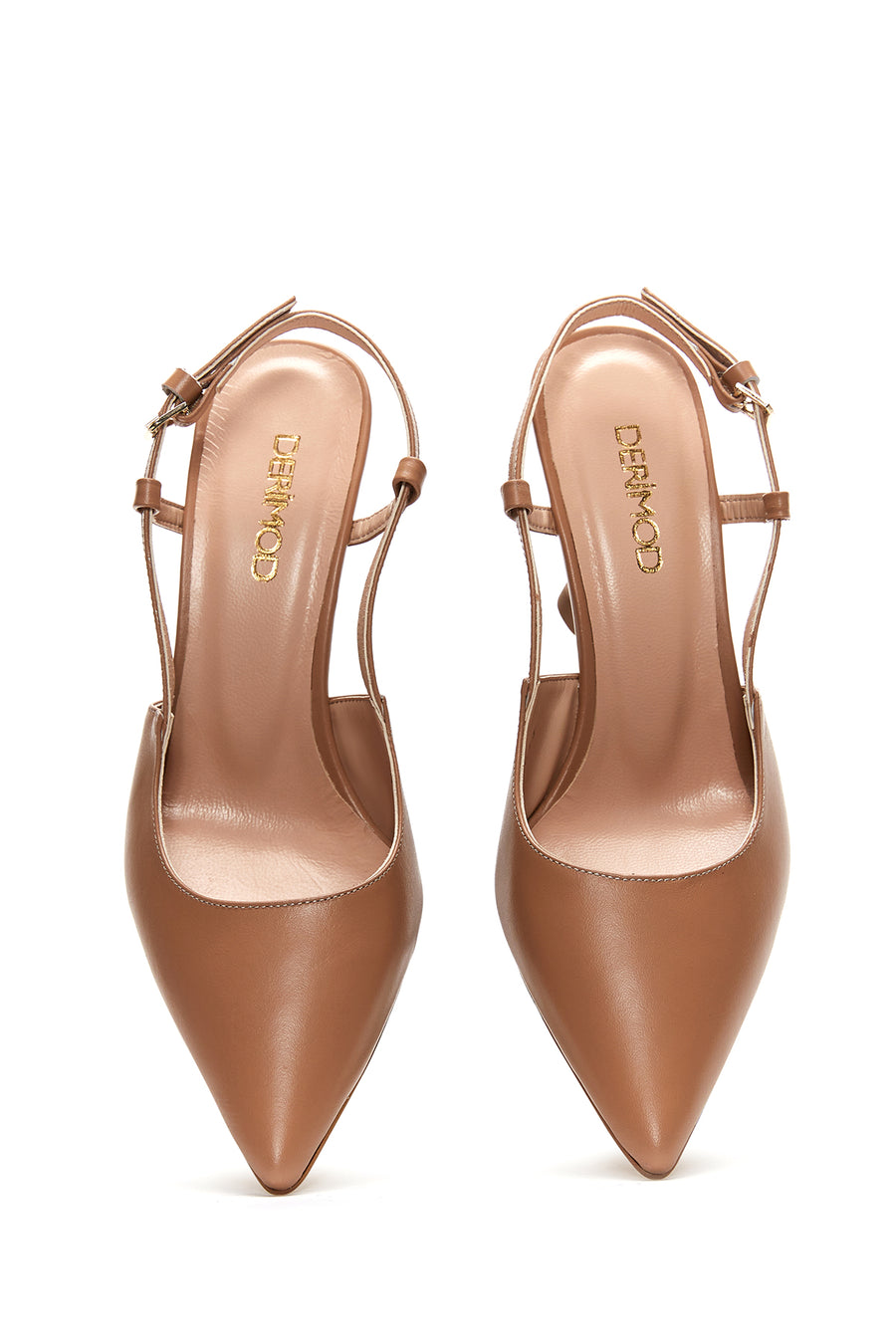 Women's Leather Heeled Shoes