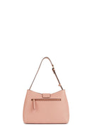 Geox Women's Beige Solangy Leather Shoulder Bag | Derimod