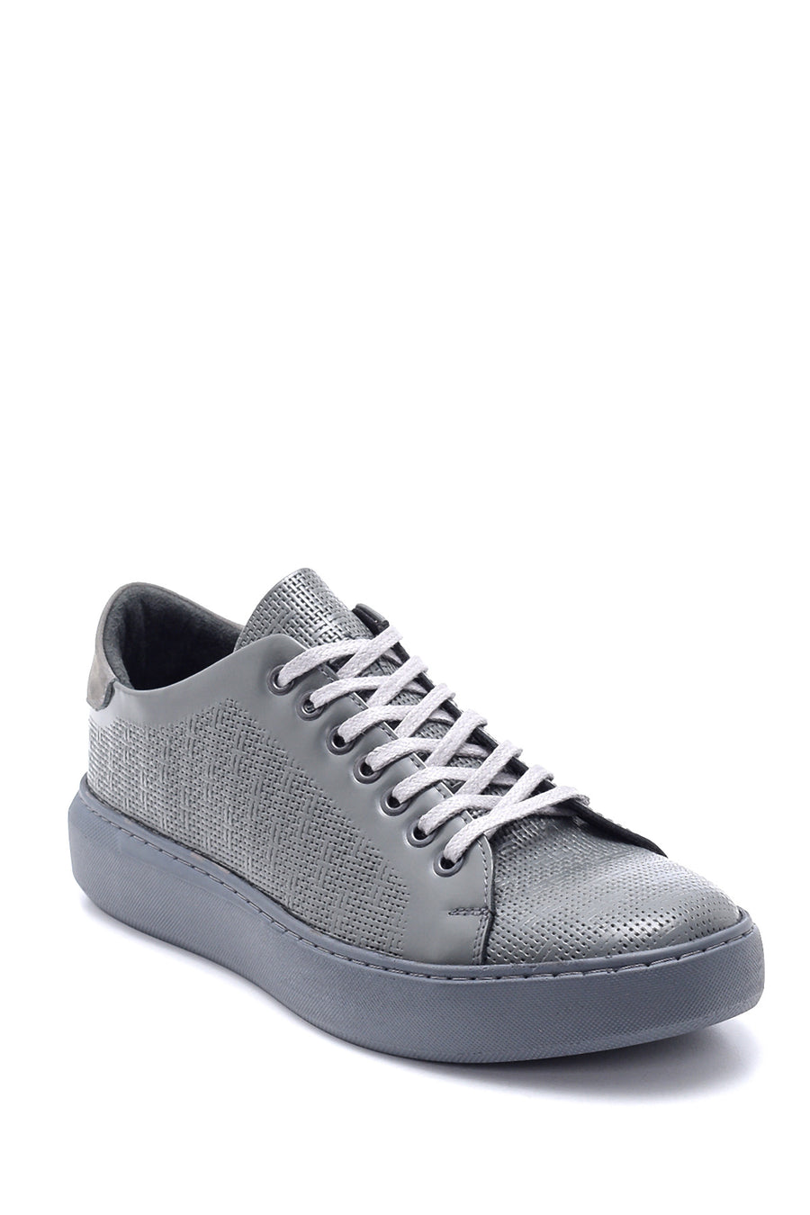 Men's Leather Printed Sneaker