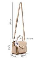 Women's Beige Long Strap Shoulder Bag | Derimod