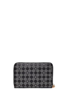 Woman Black Printed Wallet | Derimod