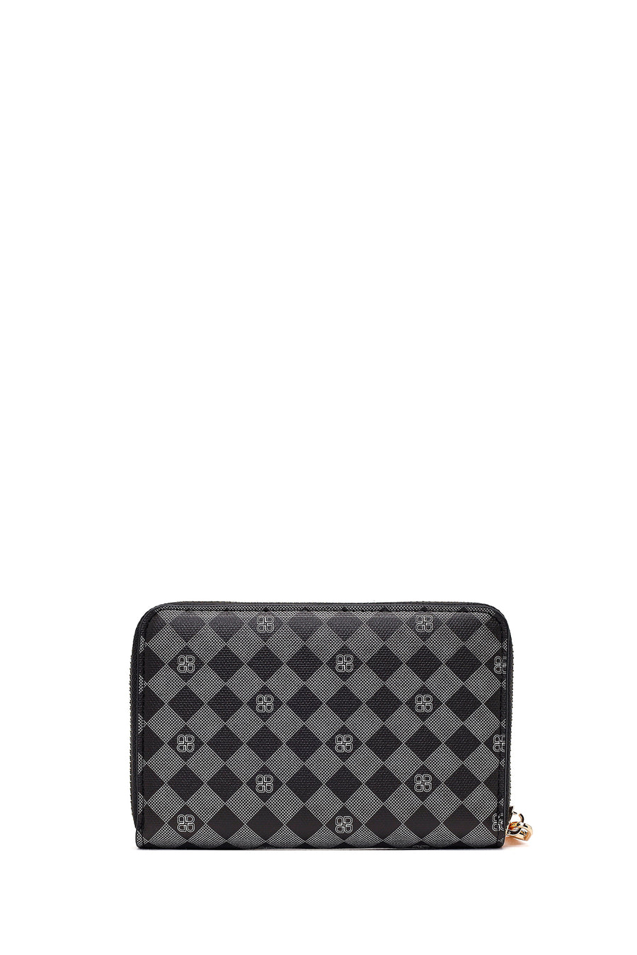 Woman Black Printed Wallet