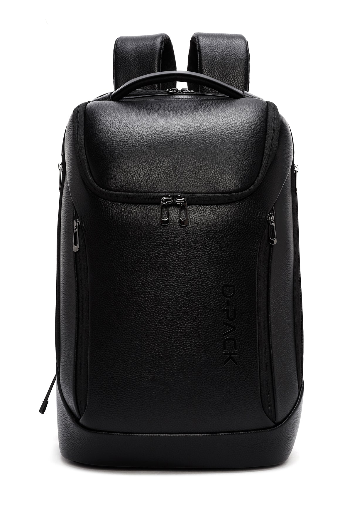 D-Pack Unisex Siyah Teknolojik Deri Sırt Çantası 24SBD3008FT | Derimod