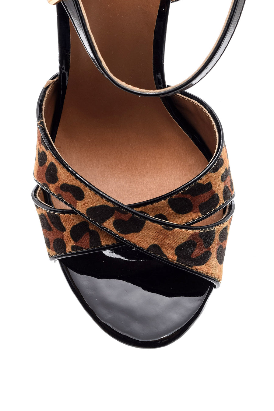 Women's Leopard Patterned Heeled Shoes