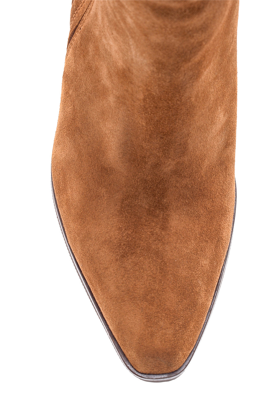 Women's Heeled Suede Leather Boots