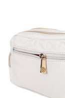 Woman Gray Fabric Mini Crossbody Bag | Derimod