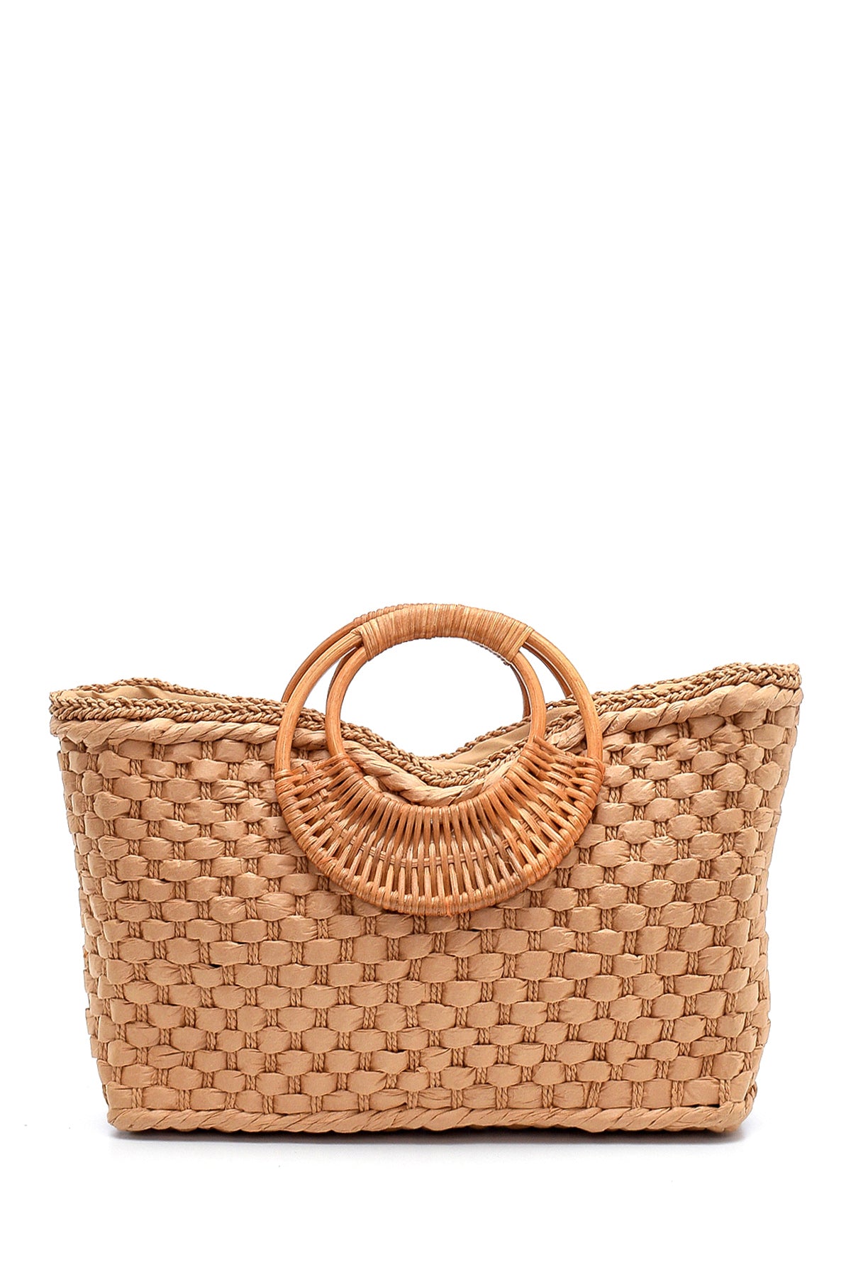 Women's Straw Handbag 21SBD2762M7 | Derimod