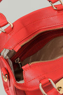 Red Women's Leather Handbag | Derimod