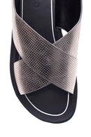 Women's Patterned High Heel Sandals | Derimod