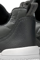 Geox Woman Grey Laced Thick Soled Fabric Sneakers | Derimod