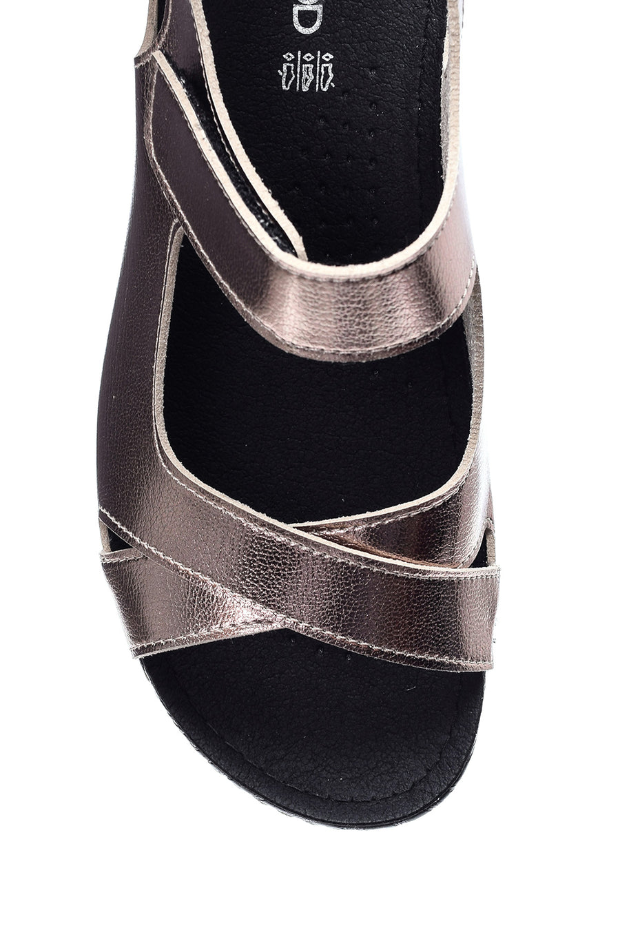 Women's Gold Comfort Sandals
