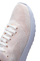 Kadın Pembe Bez Sneaker | Derimod
