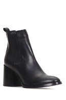 Women's Heeled Leather Boots | Derimod