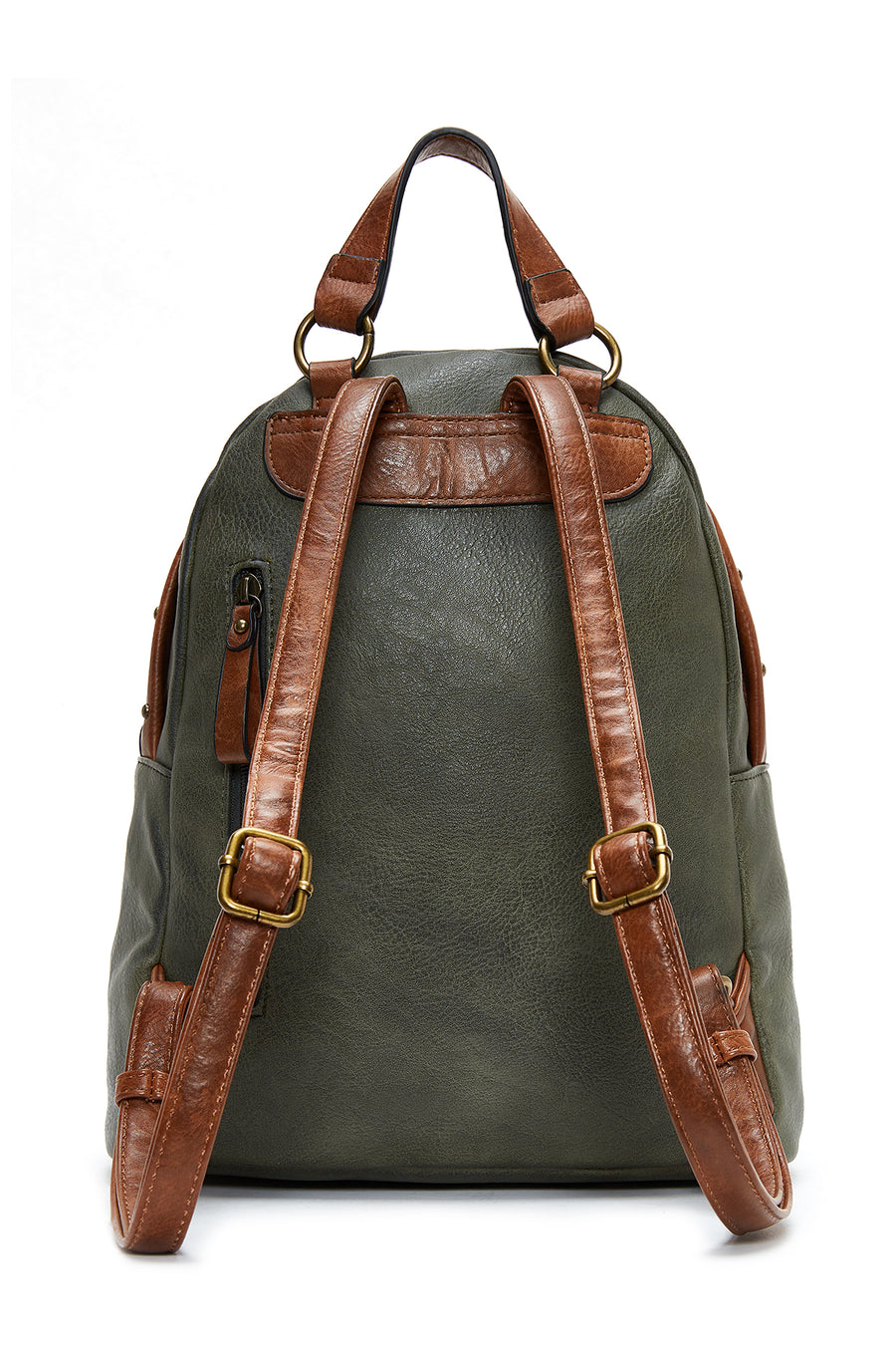 Women's Khaki Casual Backpack