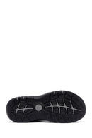 Erkek Gri Deri Outdoor Sandalet | Derimod