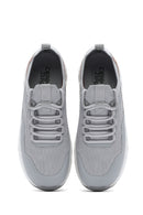 Derimod Zero Women's Grey Laced Fabric Sneakers | Derimod