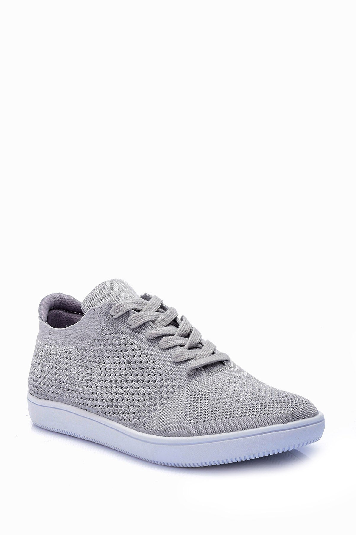 Women's Gray Fabric Shoes 19SFT10766F | Derimod