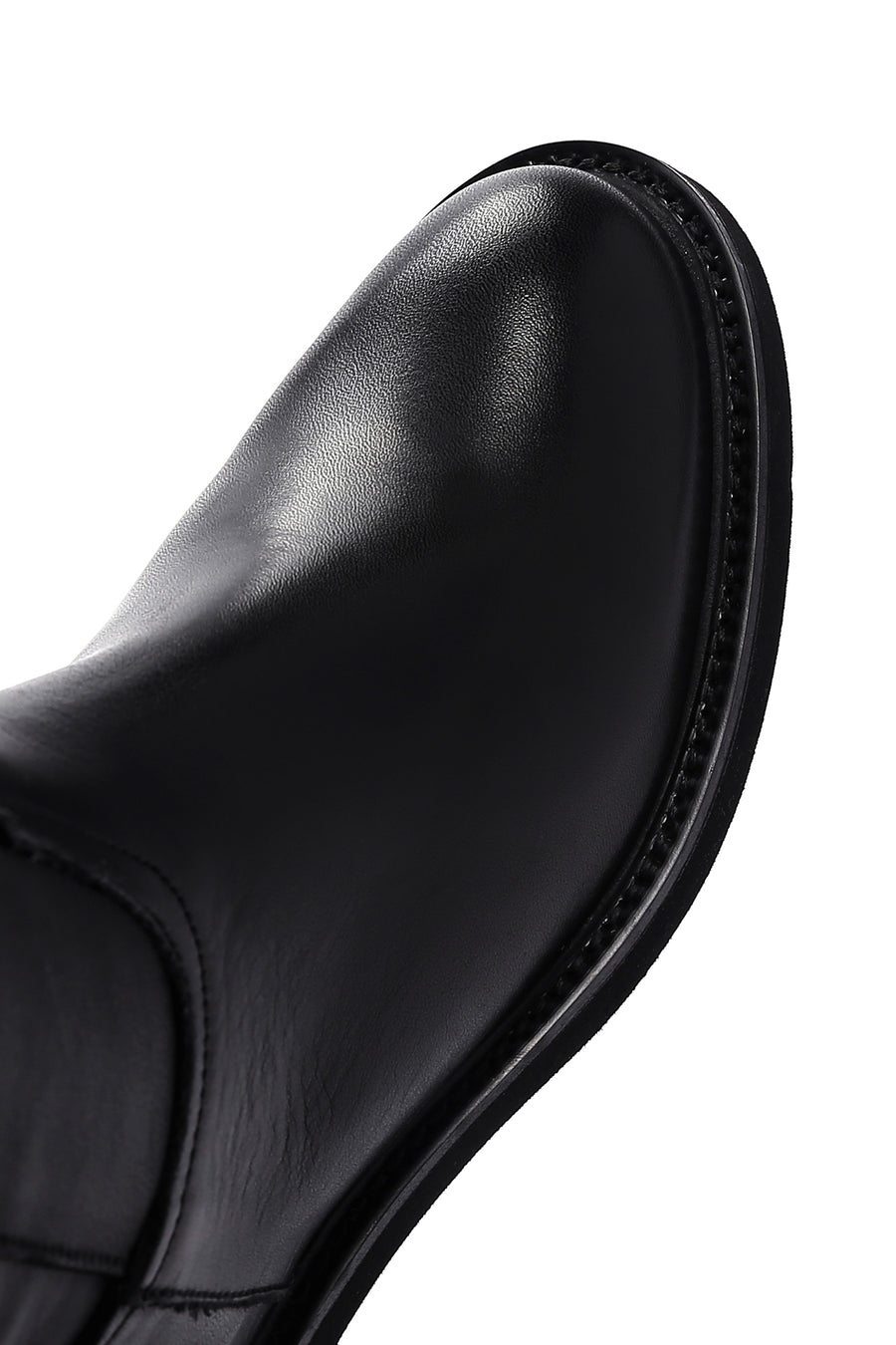 Women's Black Leather Casual Leather Boots