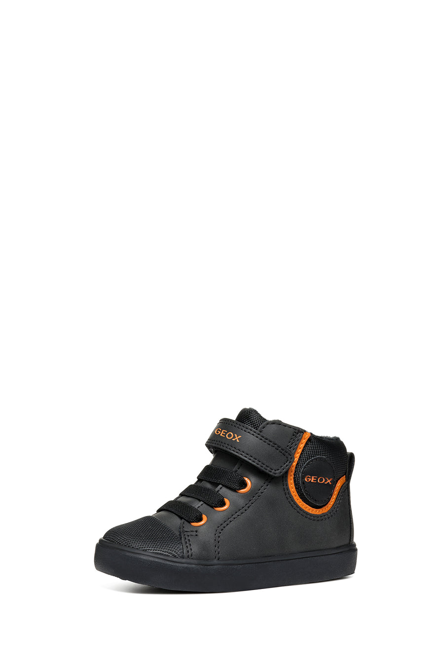 Geox Baby Boy Black B Gisli Nubuck Leather Boots